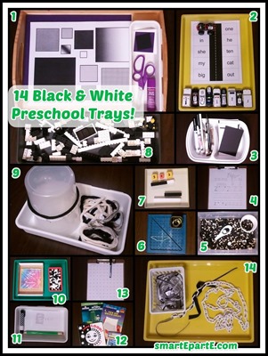 14-black-white-color-preschool-trays