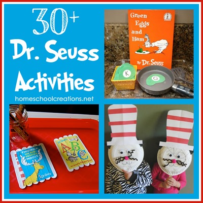 30+ Dr. Seuss Activities for Children - Preschool and Kindergarten ...