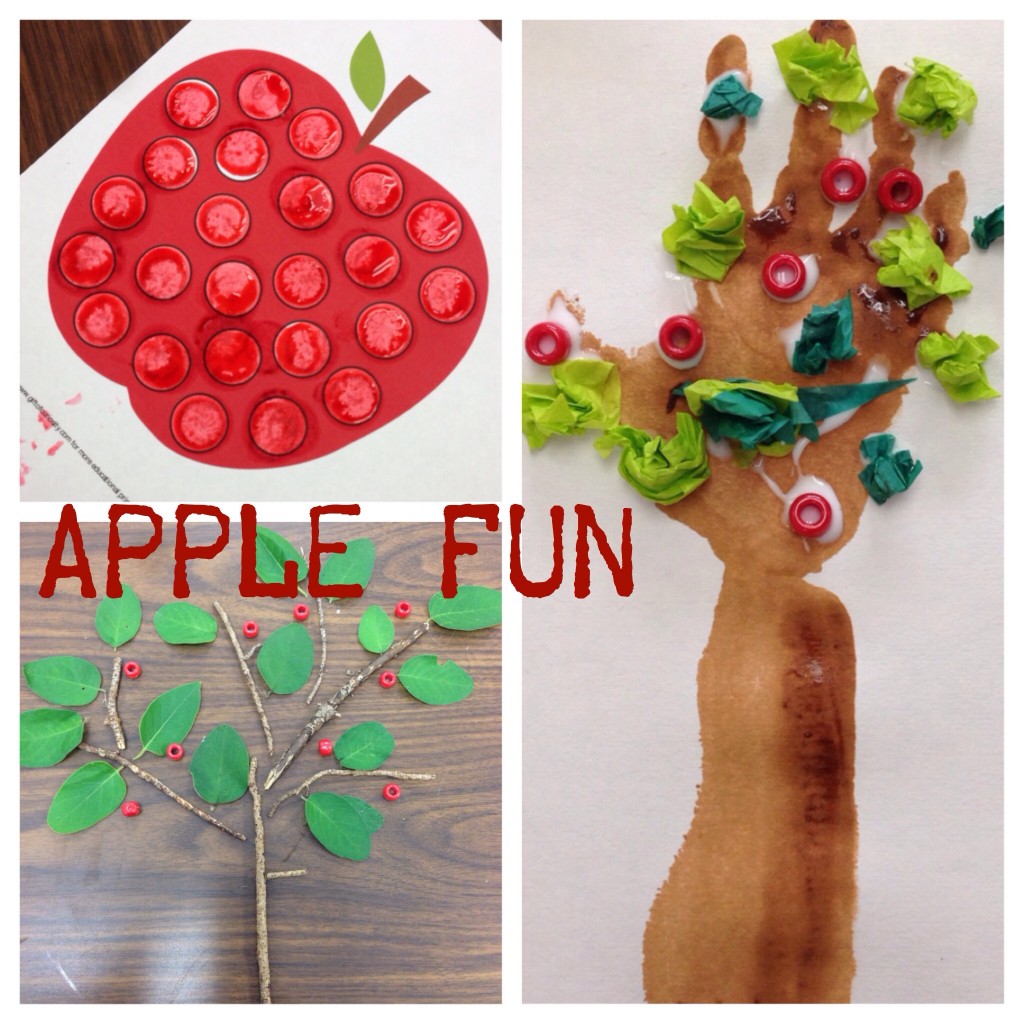 Preschool Apple Activities