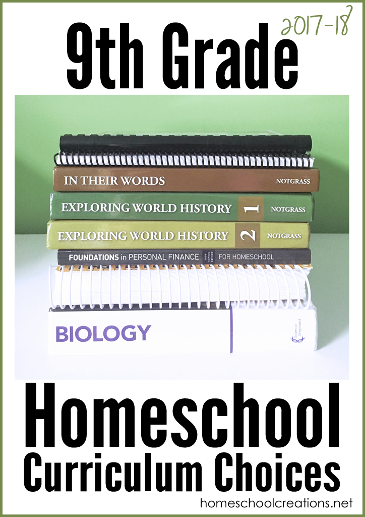 9th-grade-homeschool-curriculum-choices