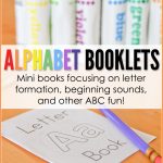 Alphabet booklets for preschool and kindergarten - letters F to J free printable