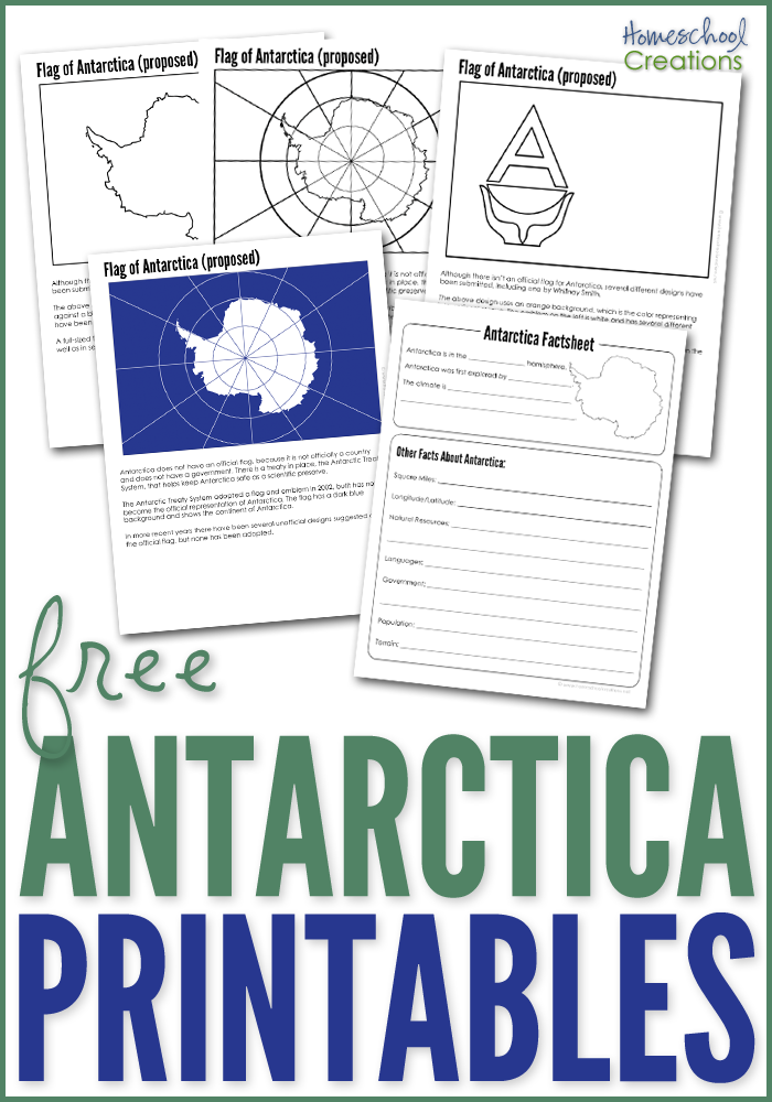 Antarctica Geography Printables - Free Printables