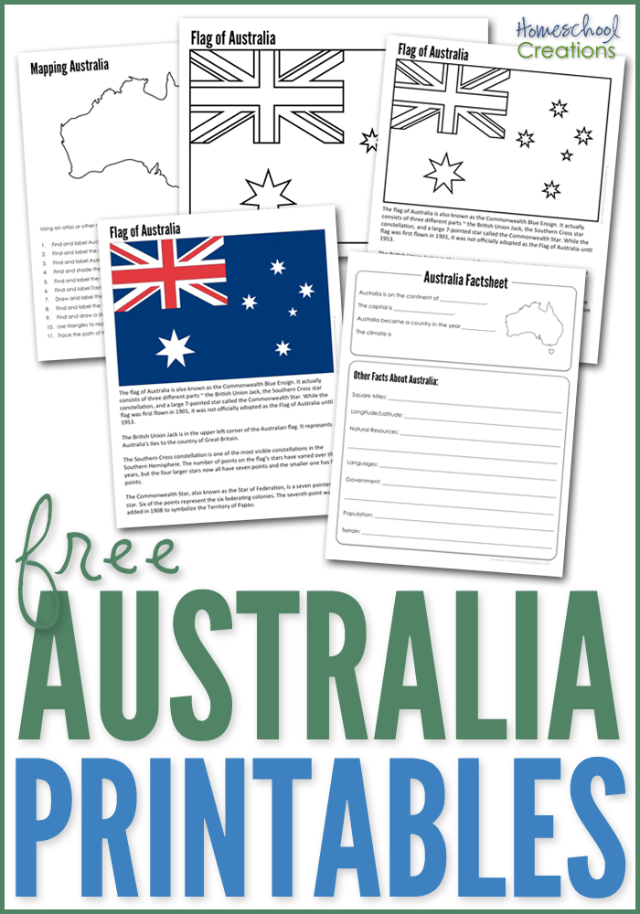 Australia Geography Printables Free Printables