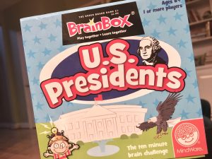 Learning the U.S. Presidents - Brainbox Memory Game