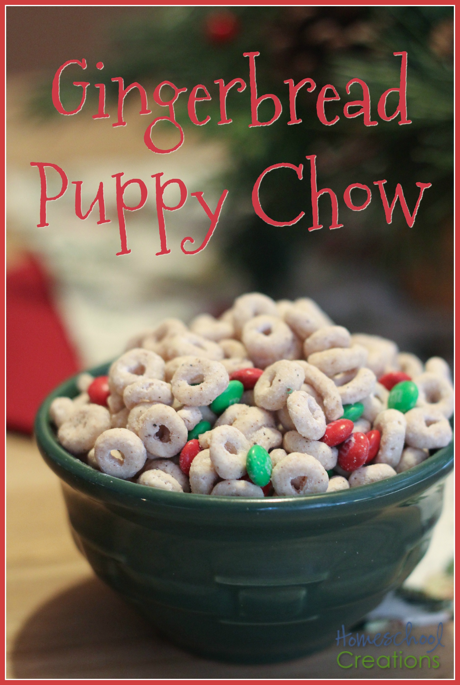 Gingerbread Puppy Chow Recipe