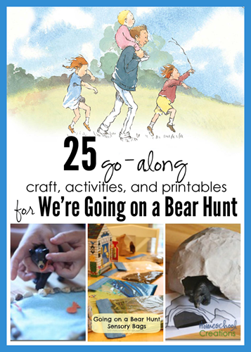 25 Activities Crafts And Printables For We Re Going On A Bear Hunt