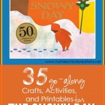 35 activities, crafts, and printables to go along with The Snowy Day by Ezra Keats