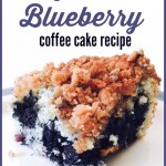 lemon blueberry coffee cake recipe from HomeschoolCreations.net - yummy breakfast treat!