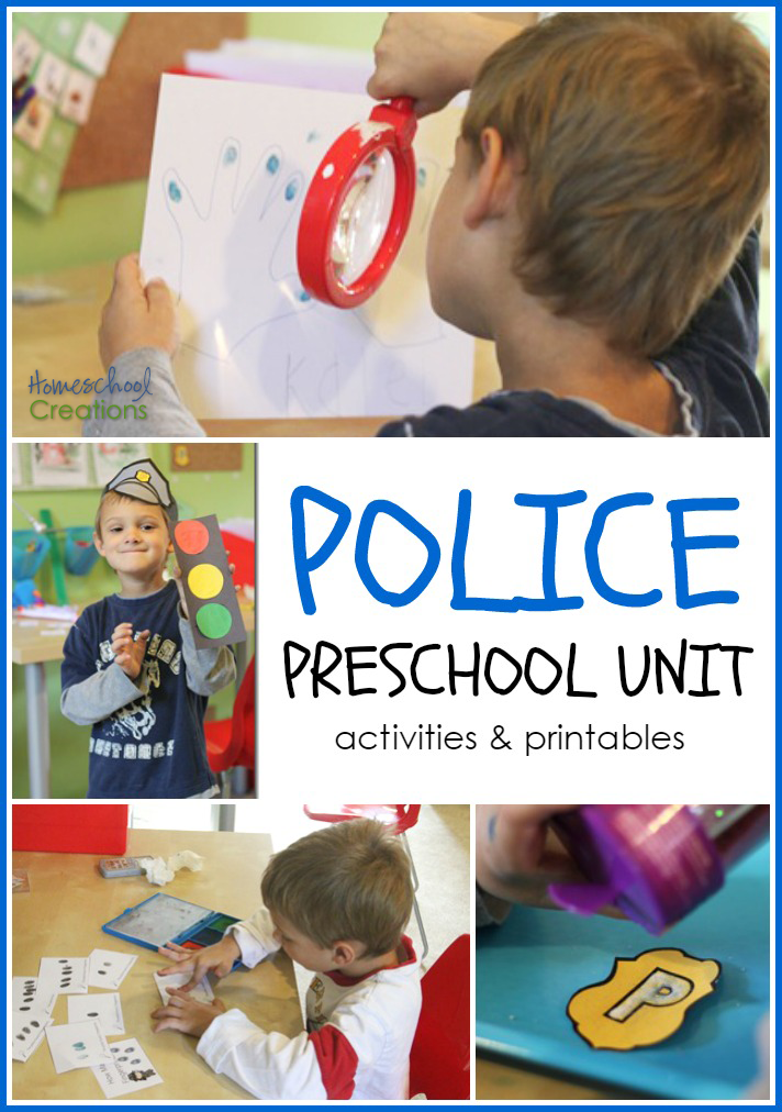 police craft preschool