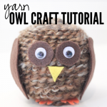 yarn owl craft